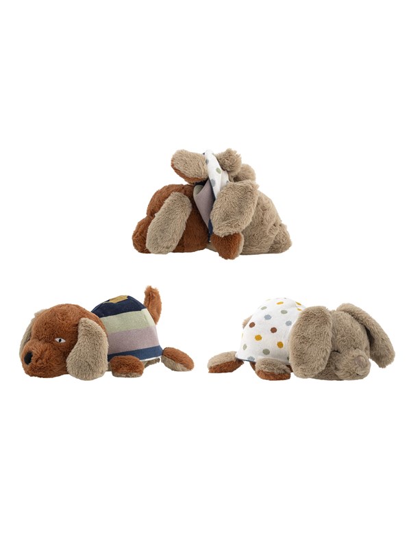 Bloomingville - Charlie Bamse, Multifarvet, Polyester, L28xH13xW18 cm