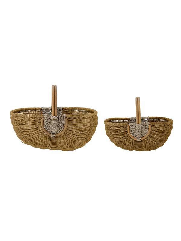 Bloomingville Vibber kurv 2-pak Brun