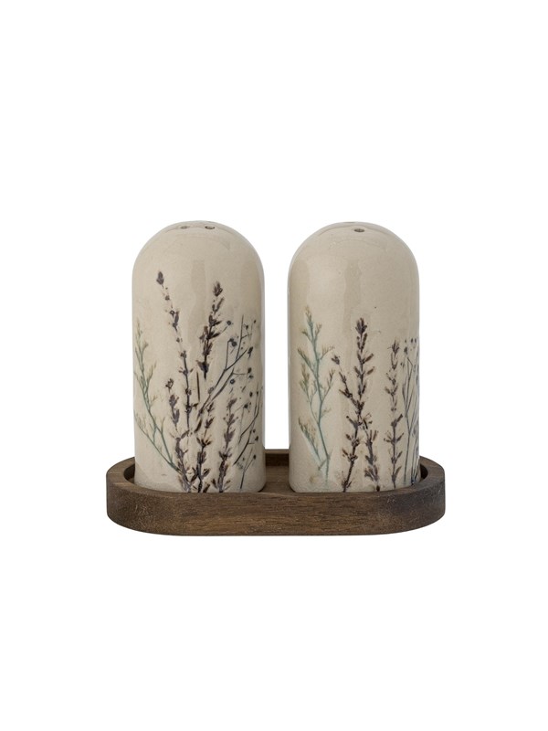 Bloomingville Bea salt & peberkar 2 dele Natur