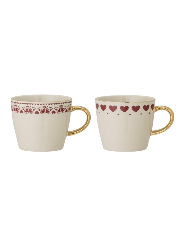Bloomingville Jolly krus 2-pak Red
