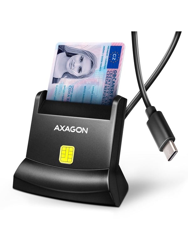 AXAGON CRE-SM4NC smartkortlæser
