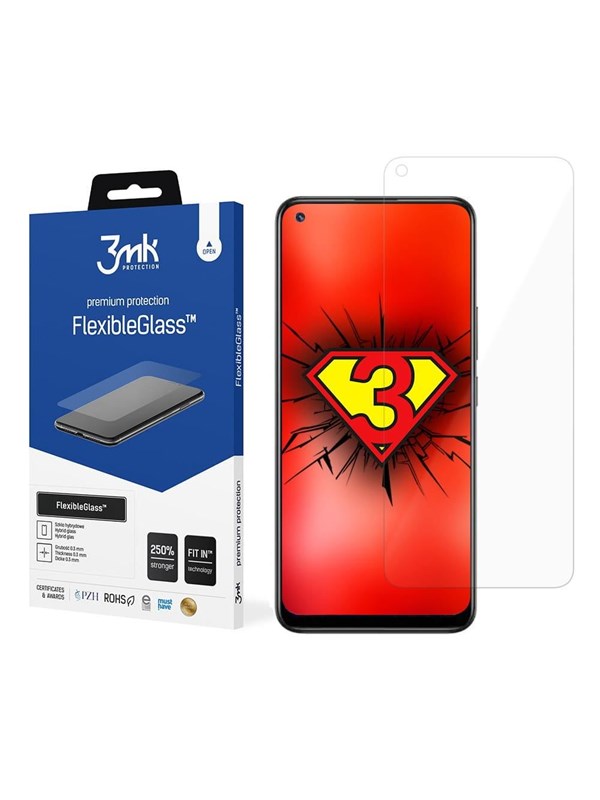 3mk FlexibleGlass™ Hybrid Glass for Realme 8 5G