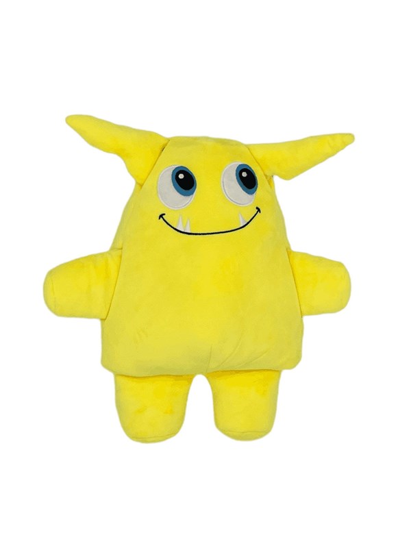 Tearrible Aktivitets bamse XL- Gul 35 cm.