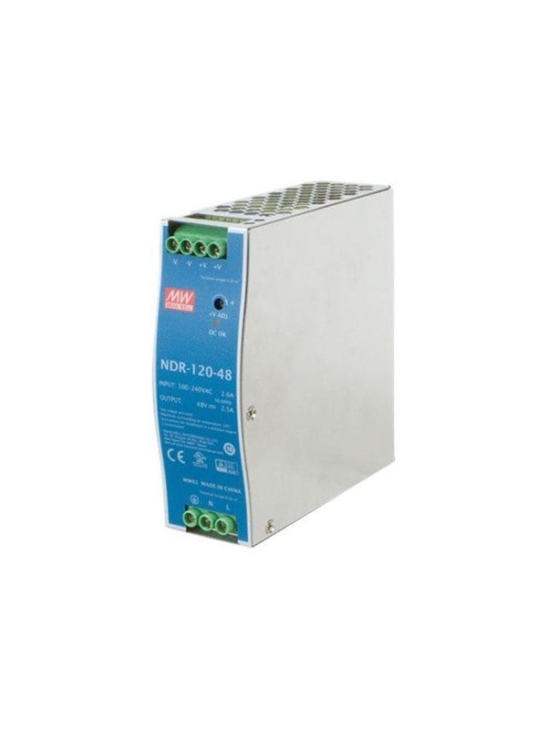 PLANET MEAN WELL NDR-120-48 Strømforsyning - 120 Watt - ATX - 80 Plus