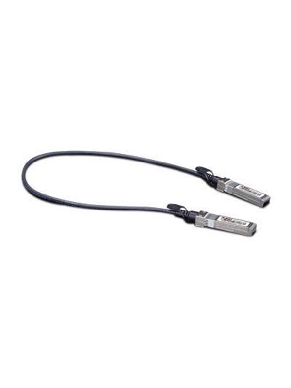 PLANET 10GBase direct attach cable - 50 cm - Sort - 0.5m