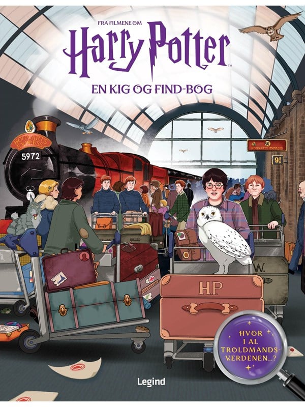 Harry Potter - en kig og find-bog - Børnebog - Hardcover