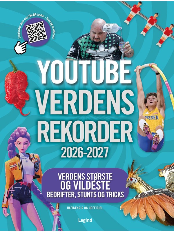 Forside til YouTube Verdensrekorder 2026-2027