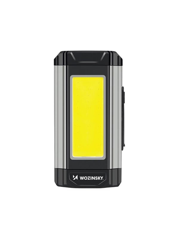 Wozinsky WLR-15W arbejdslampe 15W 1500lm CREE LED IPX6 med powerbank-funktion - grå
