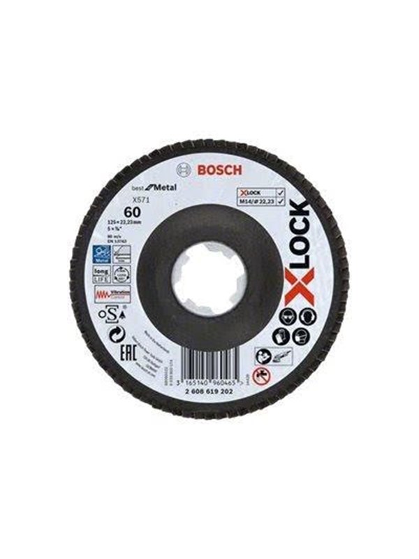 Bosch Best for Metal X571 Flapdisk Vinkelsliber