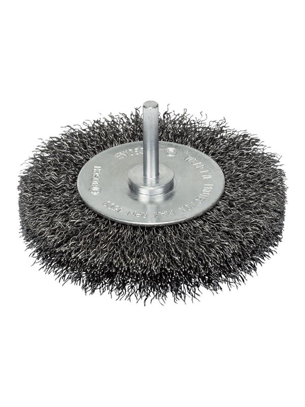 Bosch wire wheel brush - for metal