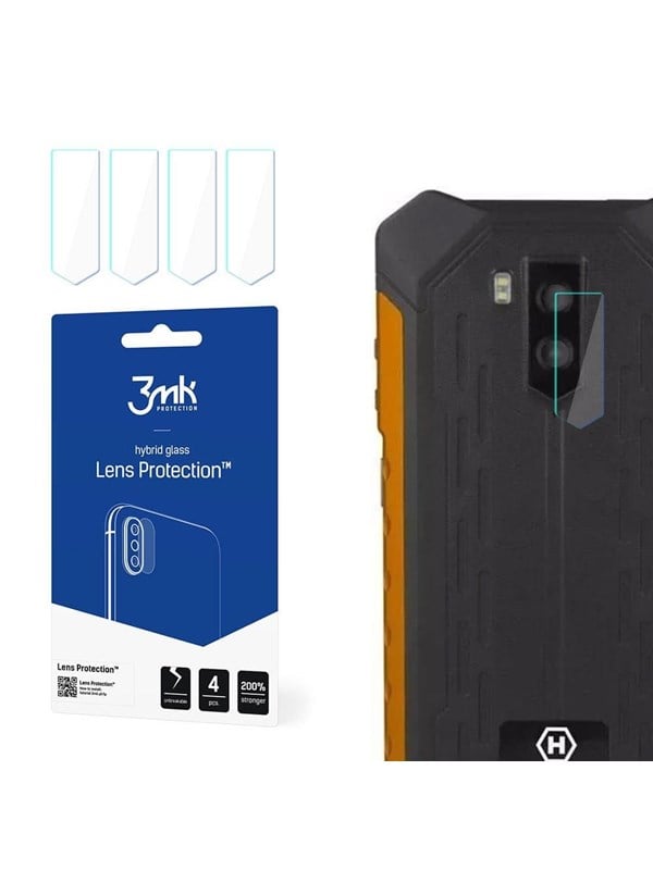 3mk Hybrid Glass for the Lens Protection Camera Lens on MyPhone Hammer Iron 3 LTE
