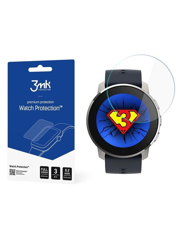 3mk Watch Protection™ v. FlexibleGlass Hybrid Glass - Suunto 9 Peak