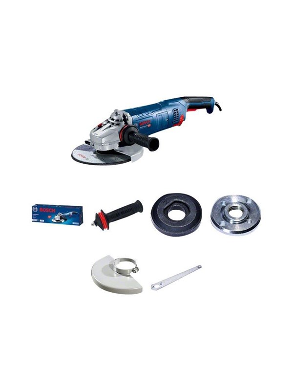 Vinkelsliber Bosch GWS 24-230 JZ - 23 cm, 2.400 W, 6.500 o/min, 6 kg