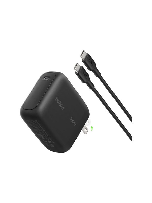 Belkin BoostCharge power adapter - GaN - USB-C - 100 watt