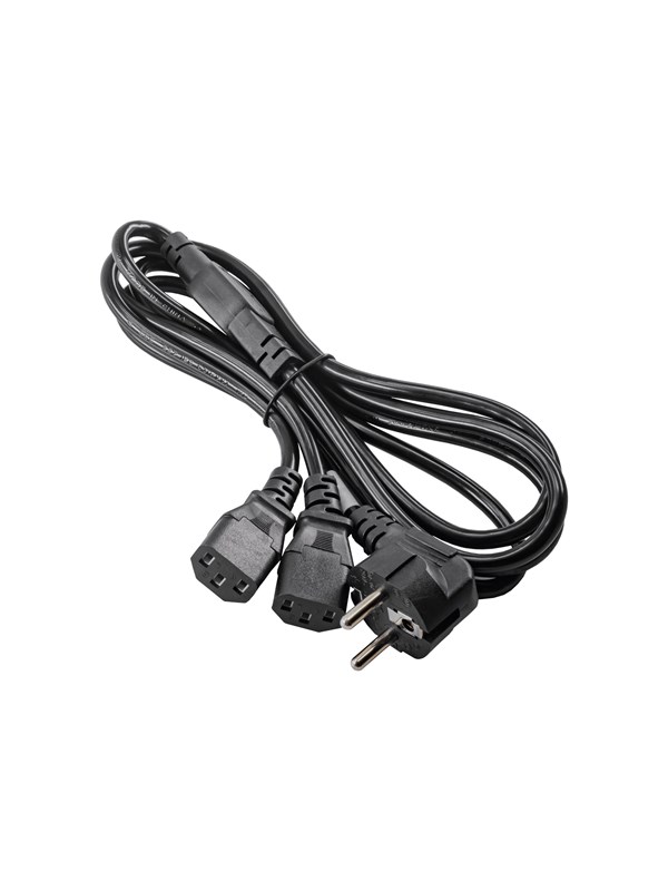Akyga Pro Series AK-PC-04A - power cable - power CEE 7/7 to power IEC 60320 C13 - 1.8 m