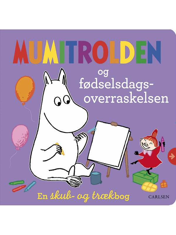 Mumitrolden og fødselsdagsoverraskelsen - Børnebog - Papbog
