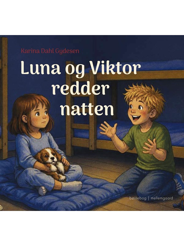 Luna og Viktor redder natten - Børnebog - Hardcover