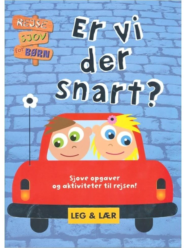 Forside til Rejsesjov for børn: Er vi der snart?