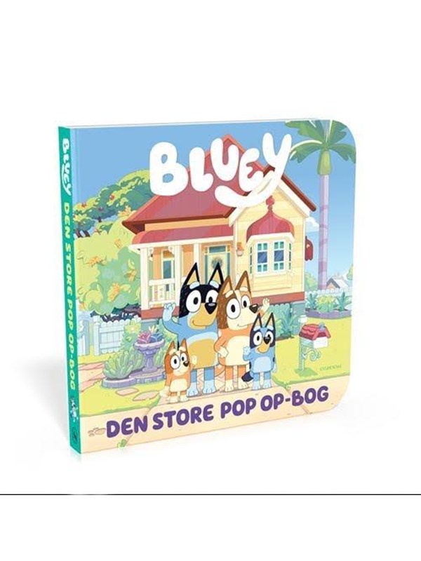 Bluey - Den store pop op-bog - Børnebog - Papbog