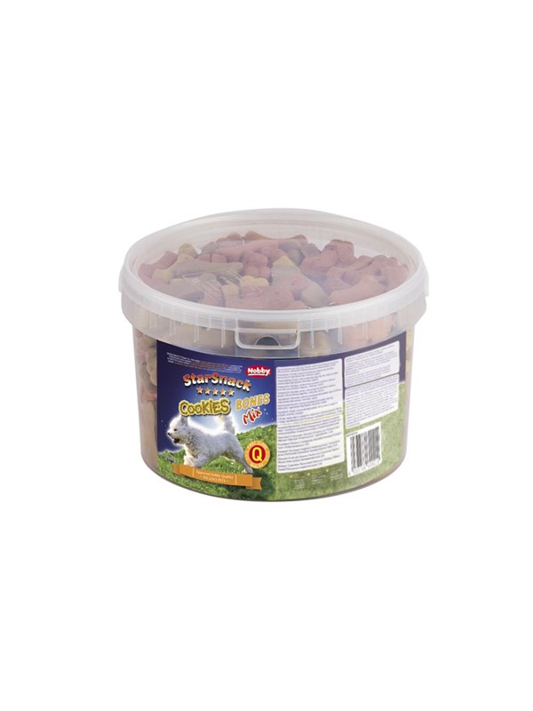 StarSnack cookies kødben 1.3 kg spand