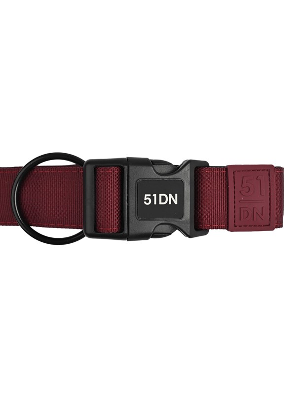 51 Degrees North 51 - Wanderful - Collar - Nylon - Flat - Burgundy