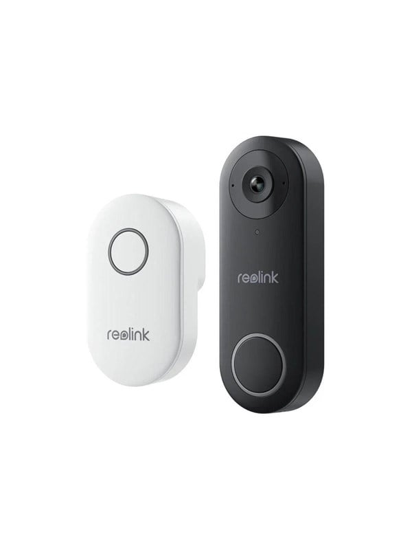 Reolink dørklokke med kamera 2K, wifi, sort