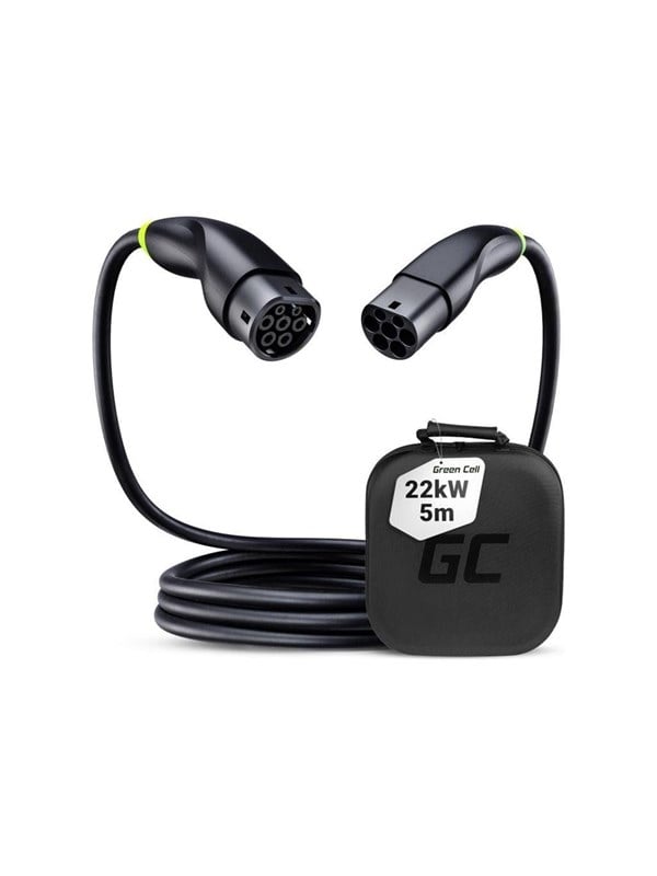 Green Cell EVKABGC01 ladekabel til elbil - ergonomisk design med premium-taske