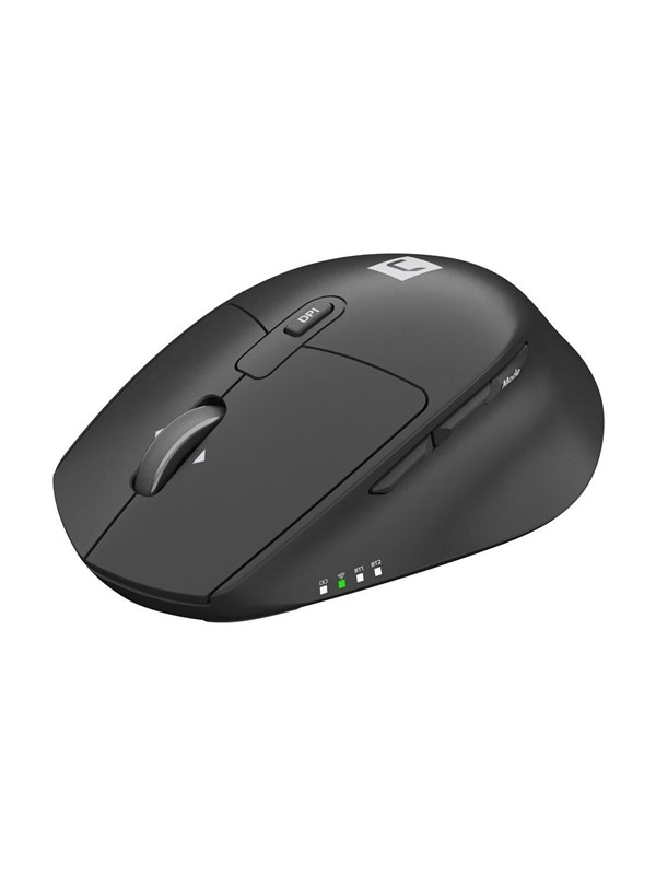 Natec kite - mouse - 2.4 GHz Bluetooth - black - Mus - Optisk - 9 knapper - Sort