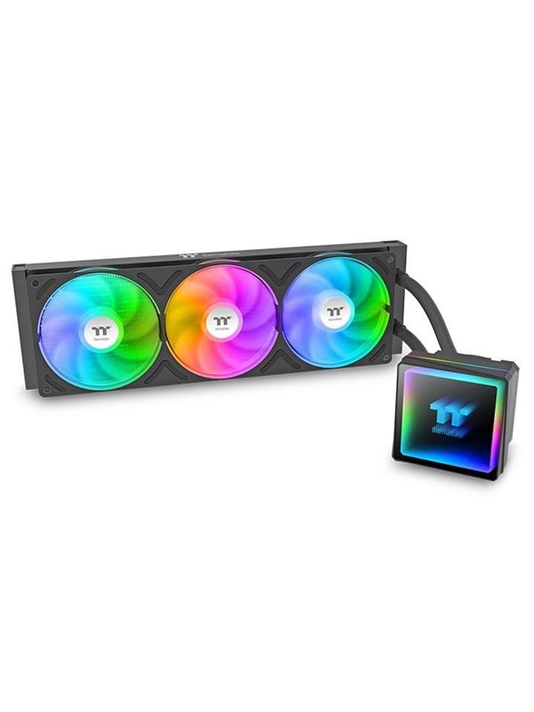 Thermaltake TH360 V3 ARGB - 360 mm AIO CPU-vandkøler, sort