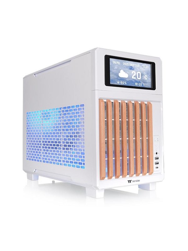 Thermaltake TR200 WS - Kabinet - Minitower - Hvid