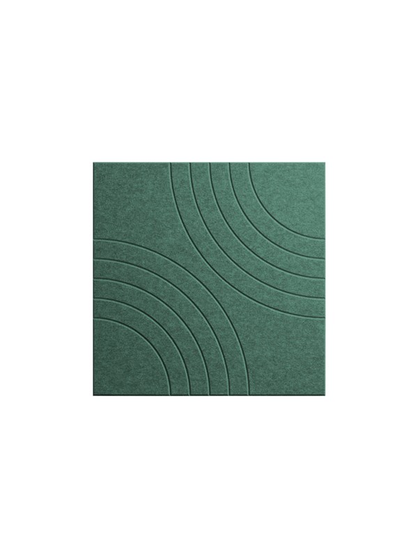 Middle Atlantic TruTile - acoustic wall panel - square - 60.33 x 60.33 cm - midnight blue