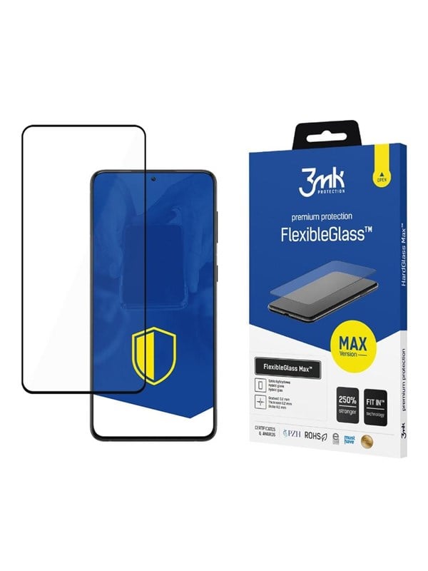 3mk Tempered Glass FlexibleGlass Max Black for Samsung Galaxy S21+ 5G