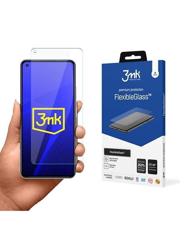 3mk FlexibleGlass™ Hybrid Glass on Xiaomi Mi 11 Lite 4G / 5G / 11 Lite 5G NE