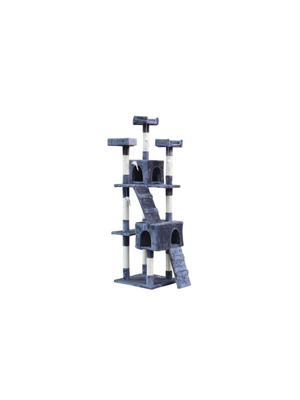 GLORIA LO MEJOR PARA TU MEJOR AMIGO NILO CAT TREE Grey 50 x 50 x 170 cm