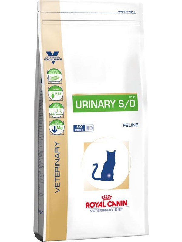 Royal Canin Urinary S/O, Voksen, 7 kg, Antioxidanter inkluderet