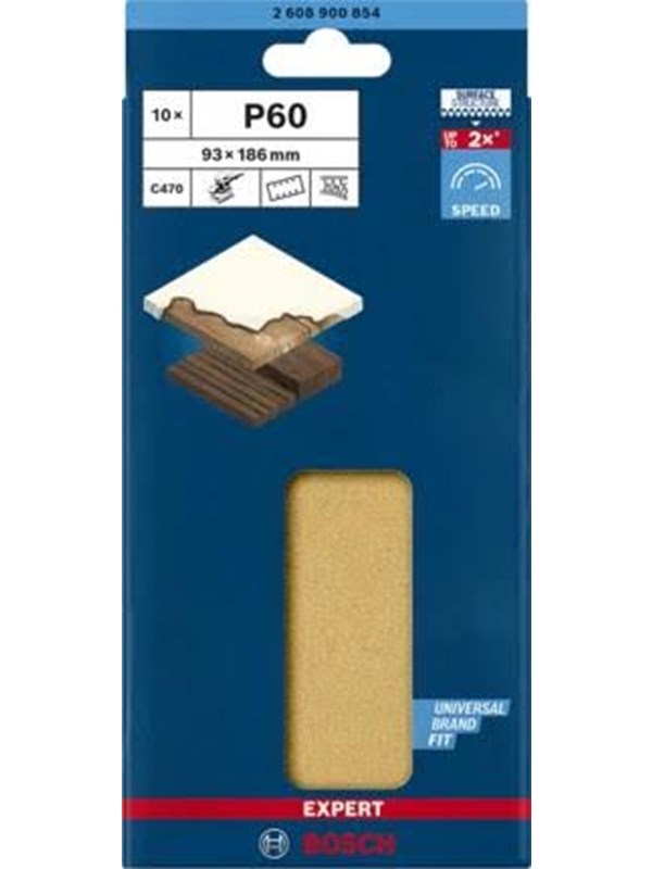Bosch 2 608 900 854 slibeskive Træ Slibeblad