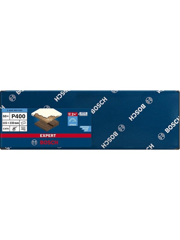 Bosch Expert C470 sanding sheets P400 50pcs