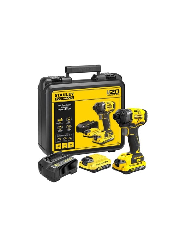STANLEY FATMAX V20 slagdriver 18 V - SFMCF820D2K-QW