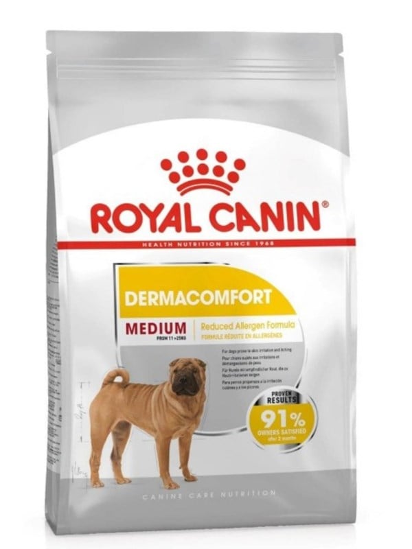 Royal CANINE ADULT DERMACOMFORT MEDIUM 12 kg