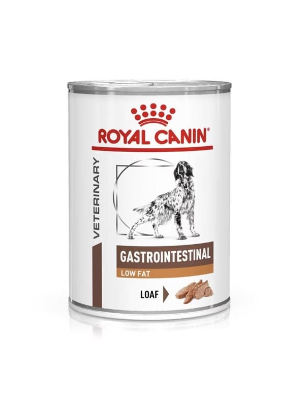 Royal VHN CANINE GASTRO INTESTINAL LOW FAT Box of 12 x 4