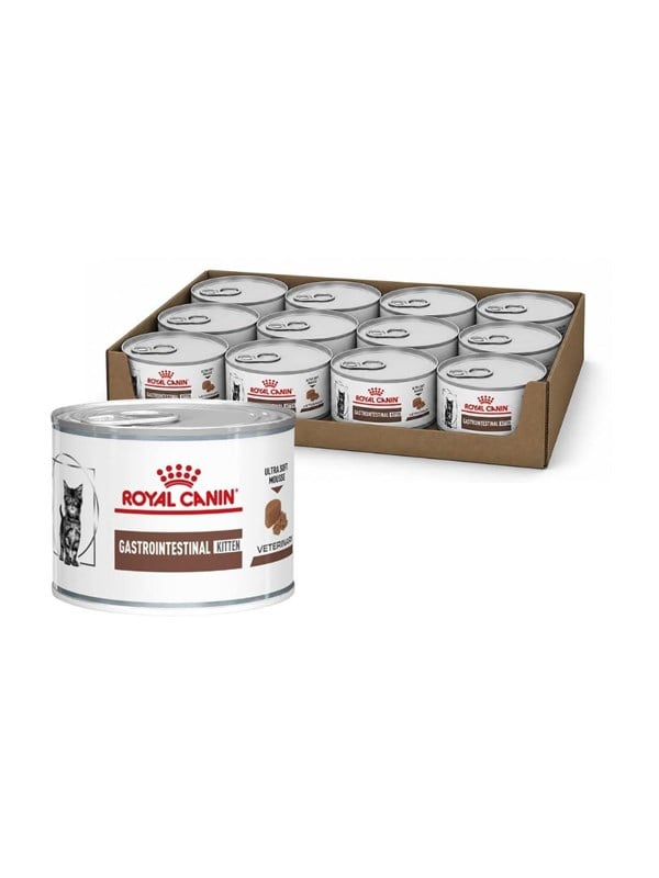 Royal VET FELINE GASTRO INTESTINAL KITTEN PATÉ 12 x 195