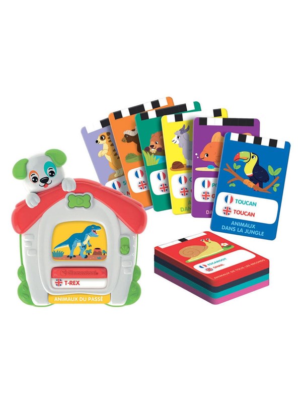 Clementoni Education - My First 100 Words Bilingual - The Animals FR-EN