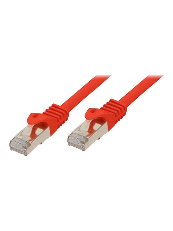 SCONN Shiverpeaks BASIC-S patch cable - 3 m - red - Rød
