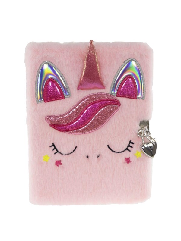 Tinka DAGBOG PLYS UNICORN ROSA