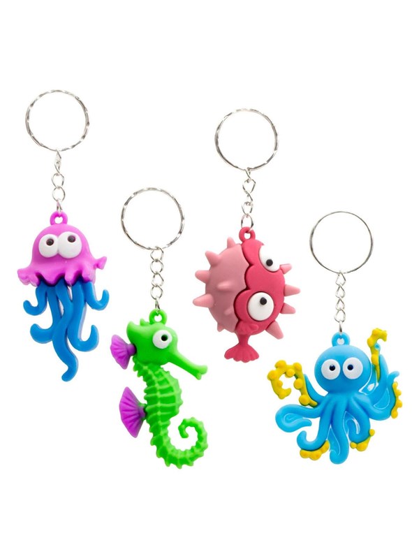 Jono Toys Sea Animals Keychain - 4-6cm