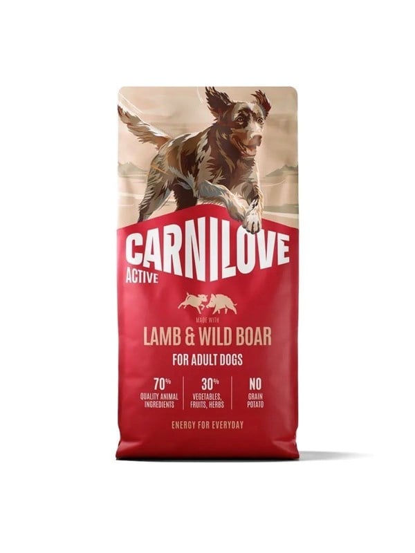 Carnilove Active Dog Adult Lamb&Wild Boar - dry dog food - 12kg Carnilove Active Dog Adult Lamb&Wild Boar - dry dog food - 12kg