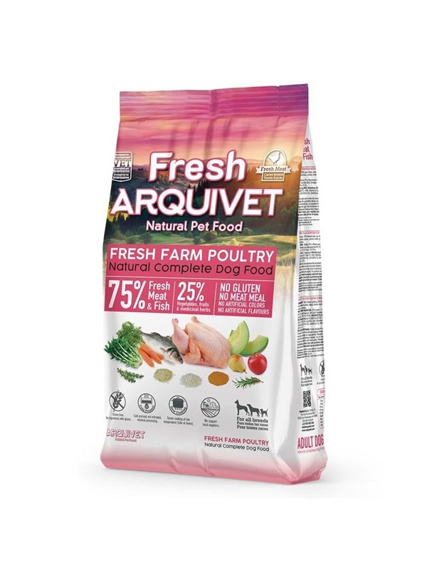 ARQUIVET Fresh Chicken and oceanic fish - dry dog food - 10 kg
