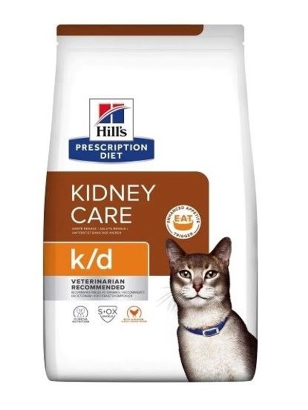 Hill's PRESCRIPTION DIET Feline k/d Kidney Care Dry cat food Chicken 3 kg