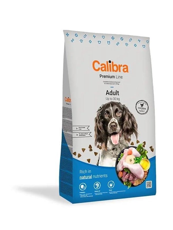 Hundefoder tørfoder Calibra Premium Line Adult Chicken 12 kg