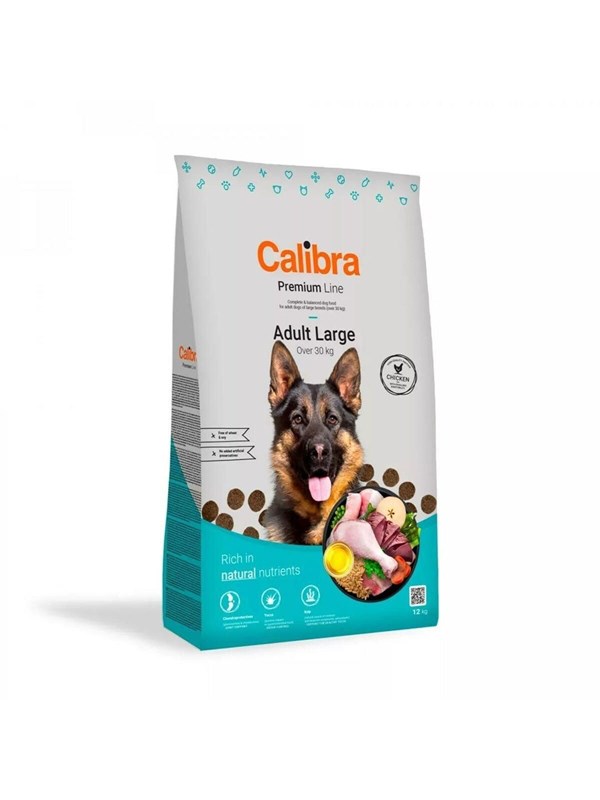 Calibra Dog Premium Adult Large chicken - dry dog food - 12kg